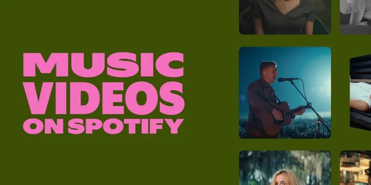 Music videos no spotify