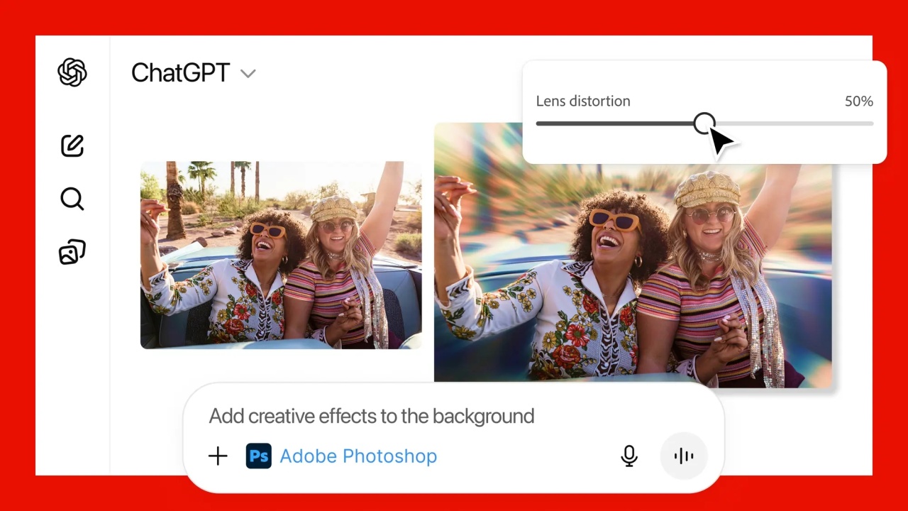 Adobe com integração do ChatGPT