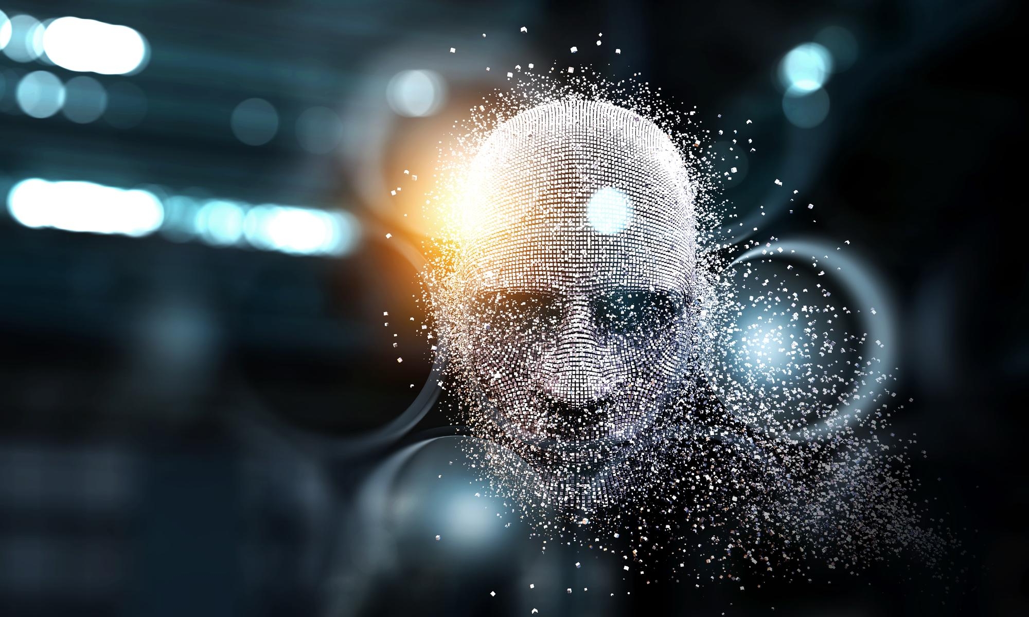 cara em formato de IA