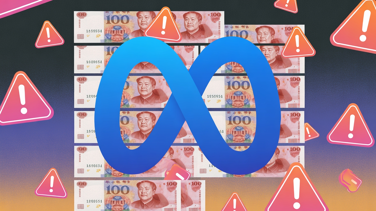 meta sobre dinheiro chinês