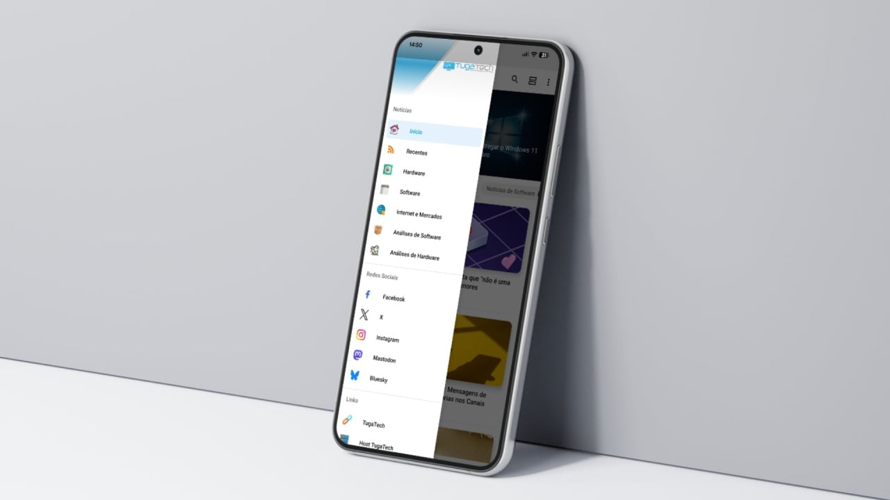 Aplicação para Android do TugaTech