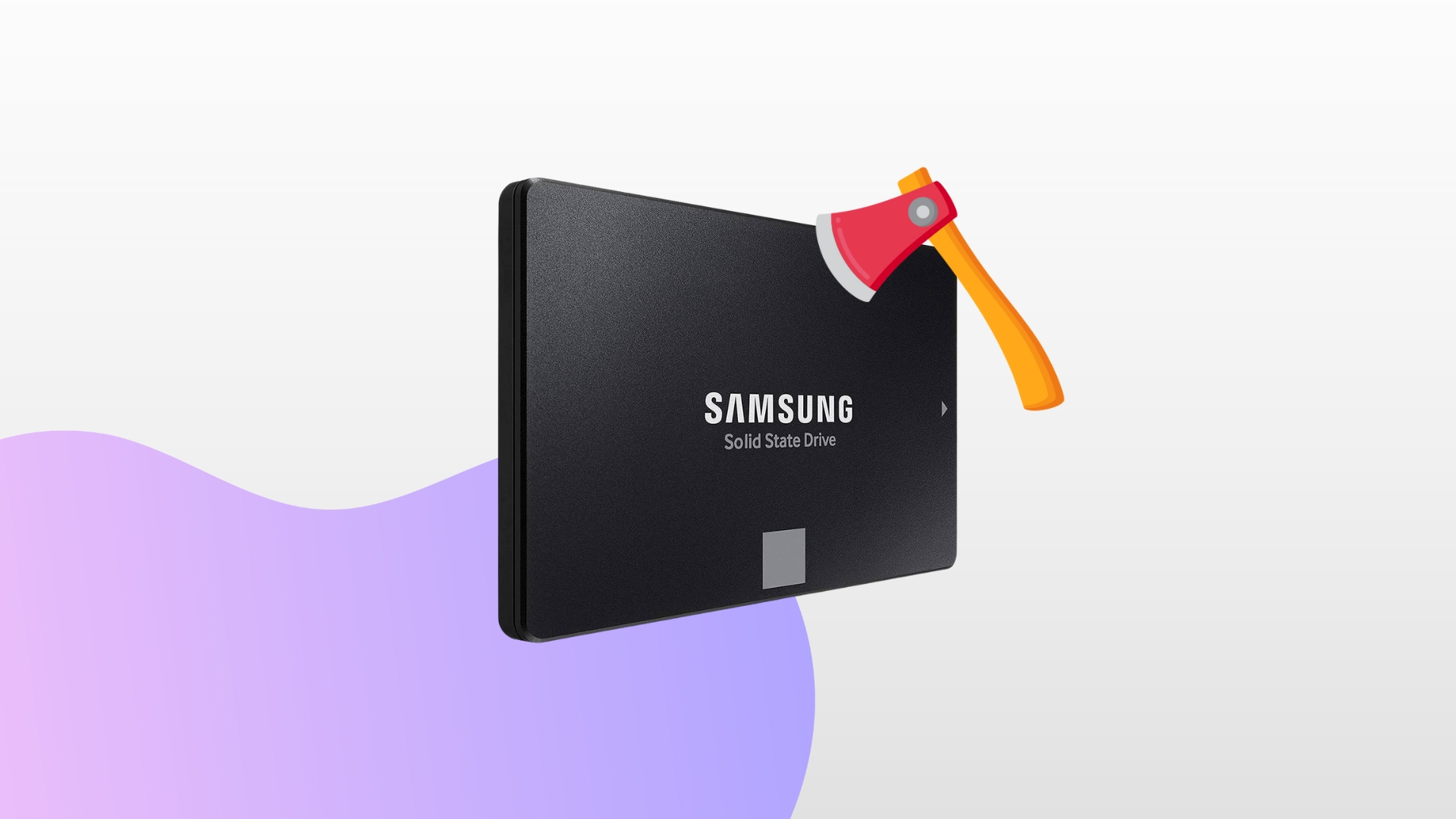 Samsung SSD com machado