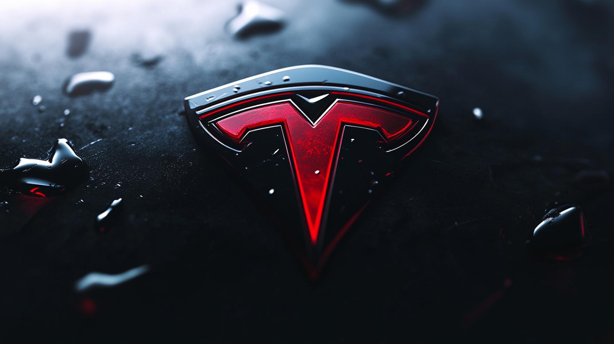 tesla logo do carro