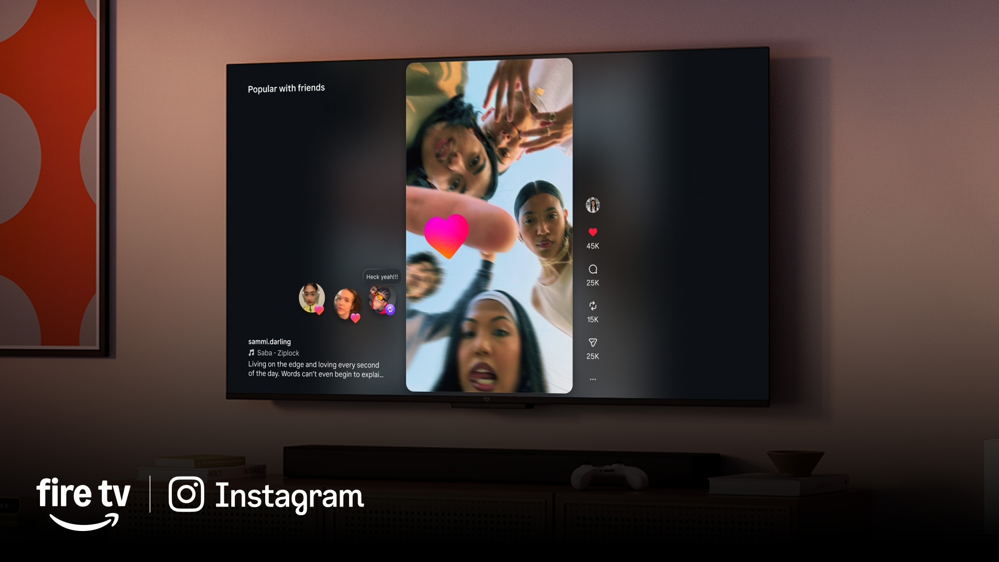 Instagram na Fire TV