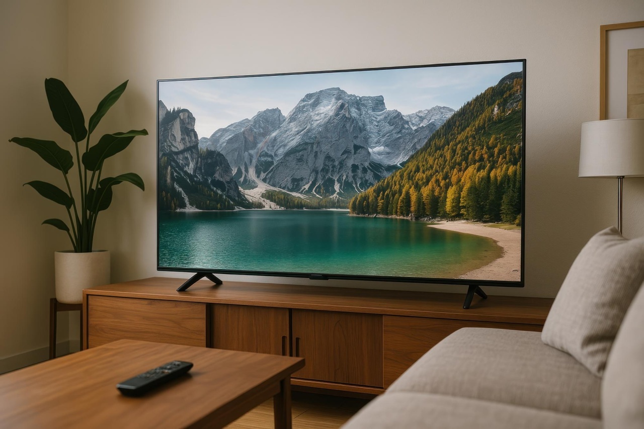 smart tv em sala