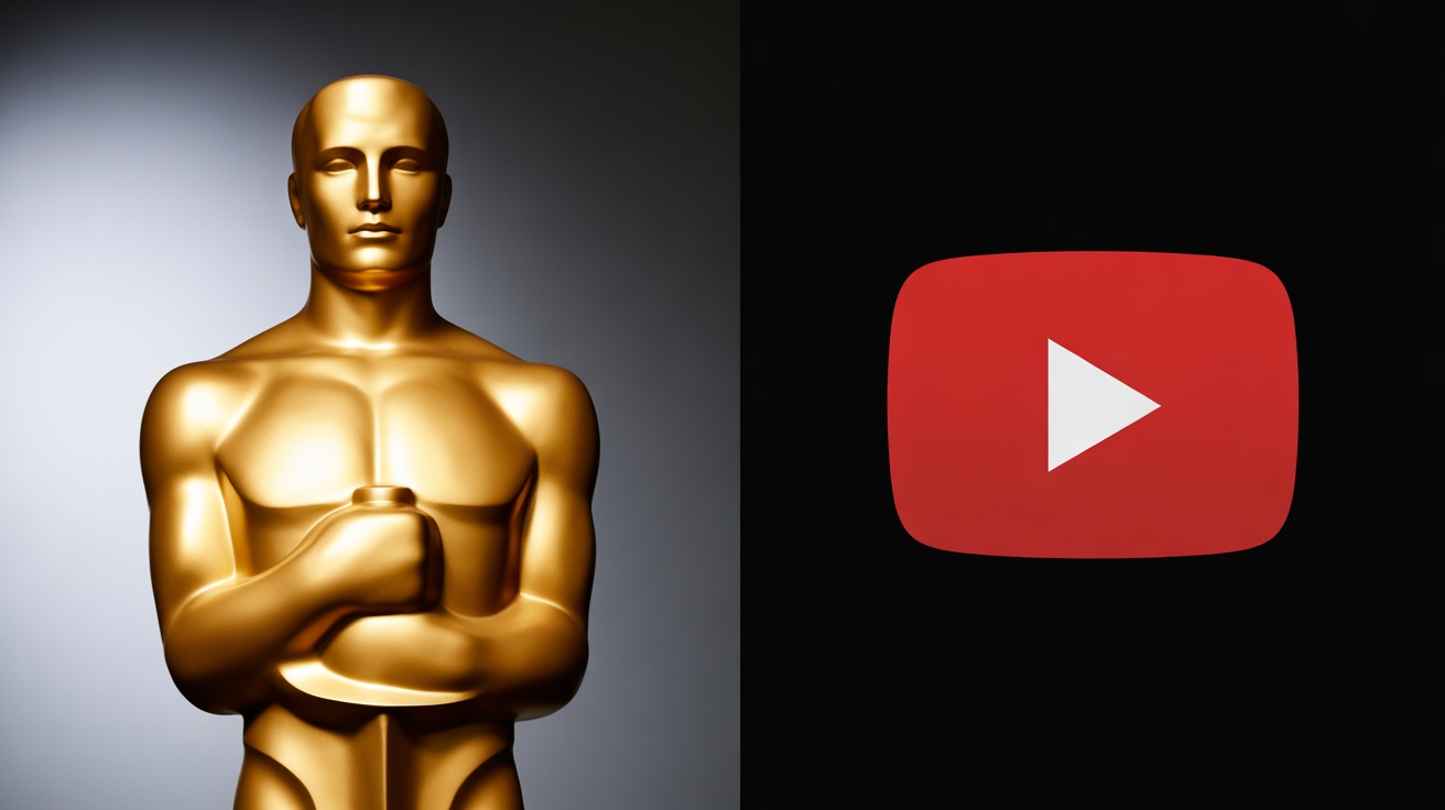 oscares em exclusivo no Youtube