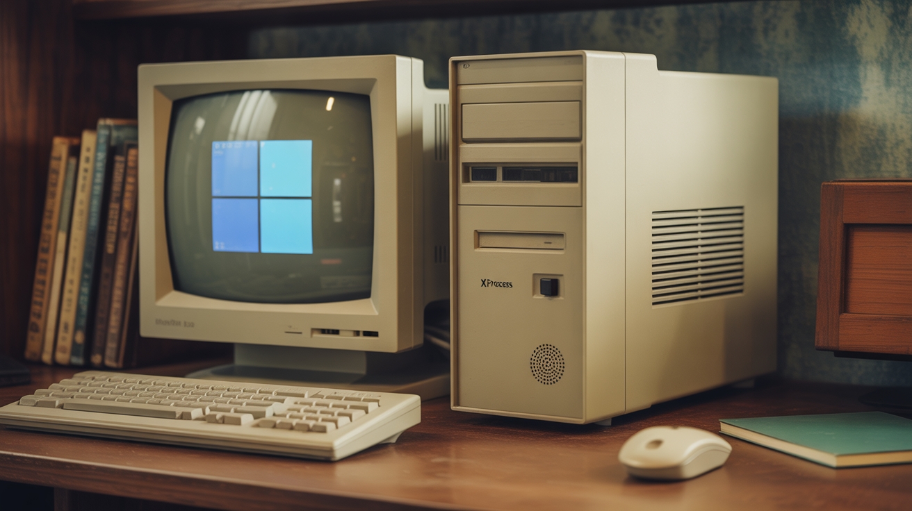 Windows em computador antigo