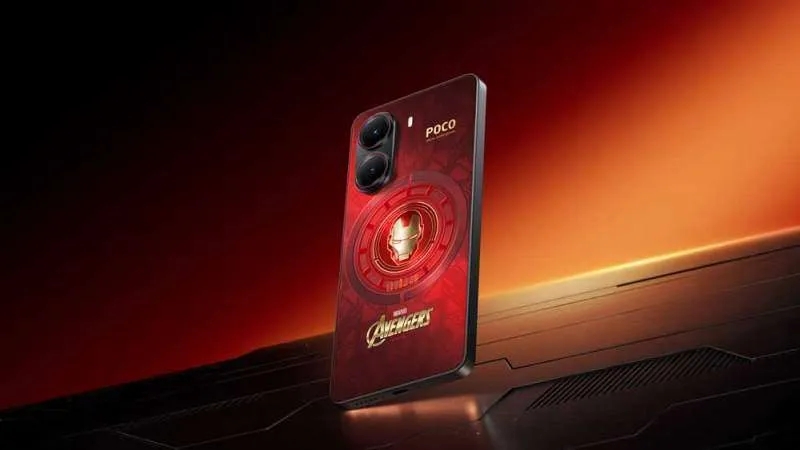 versão especial do POCO X8 Pro da Marvel