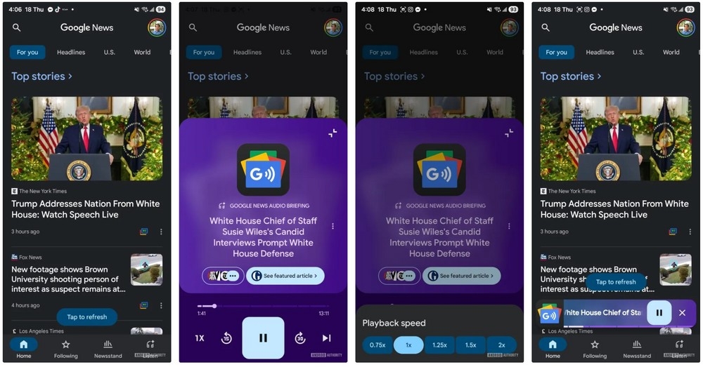 google notícias com leitura de notícias
