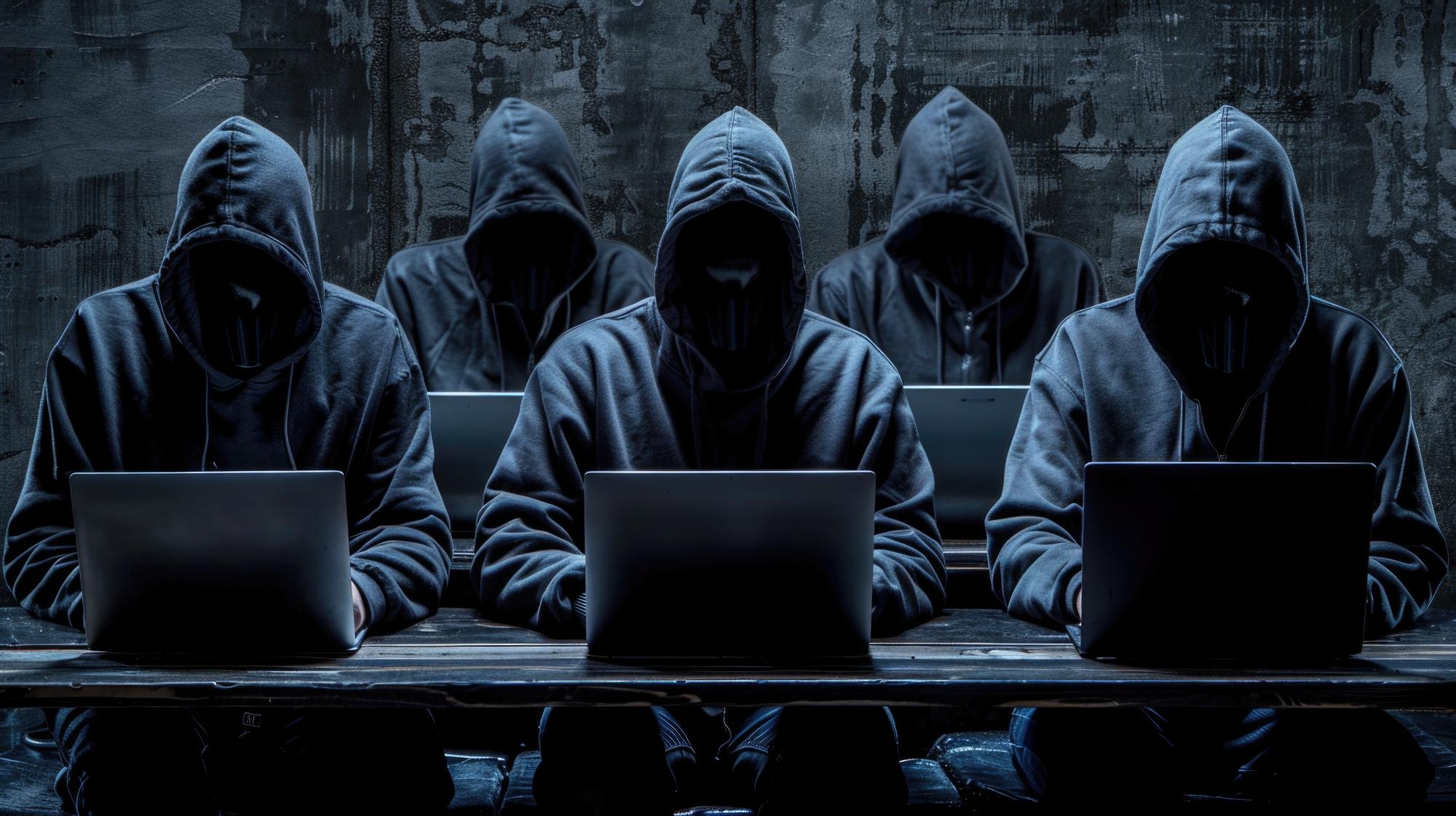 hackers em computadores