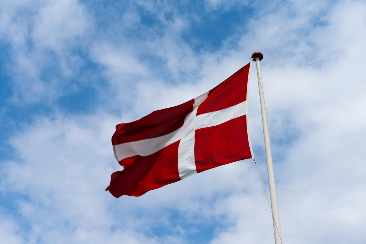 bandeira da dinamarca