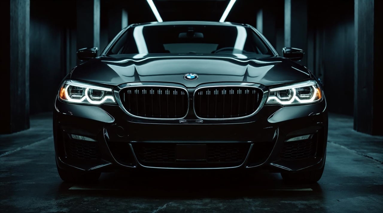 Carro BMW frontal