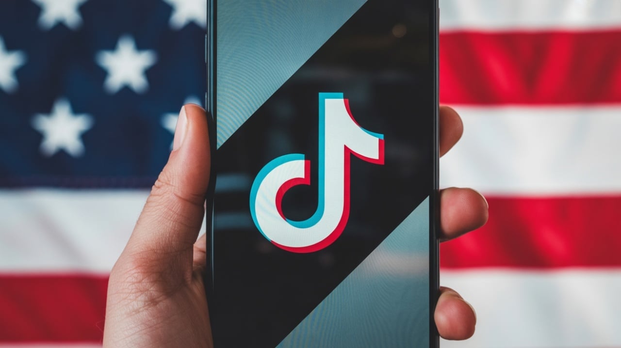 TikTok em smartphone