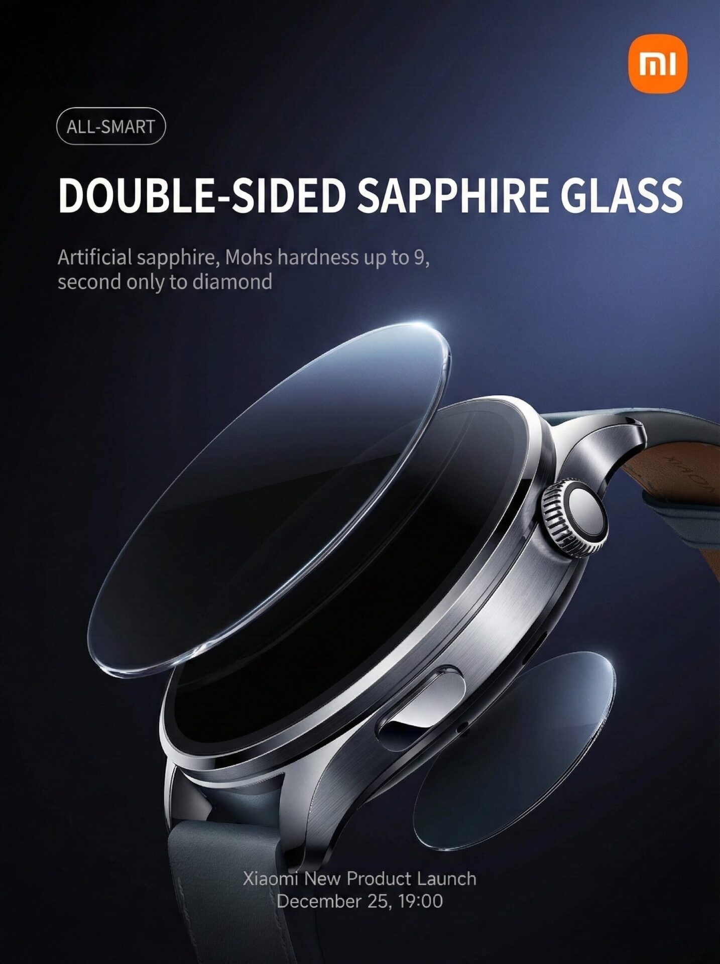 detalhes da construção do Xiaomi Watch 5