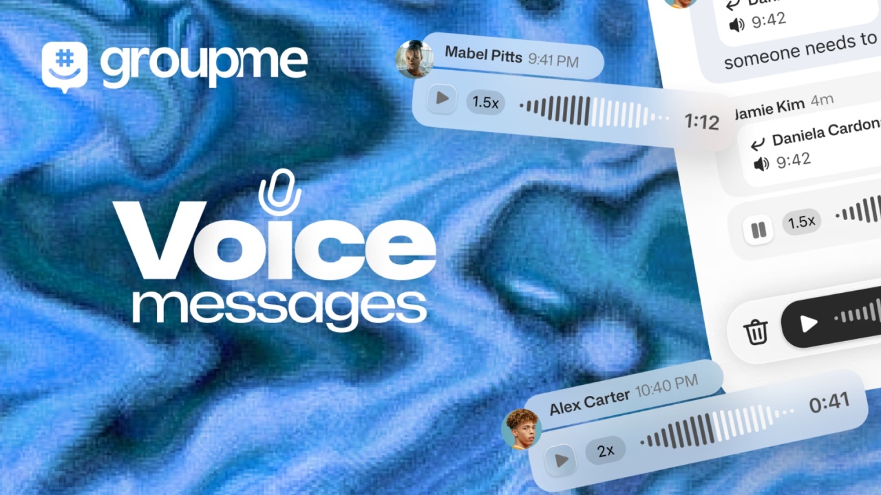 GroupMe voice notes