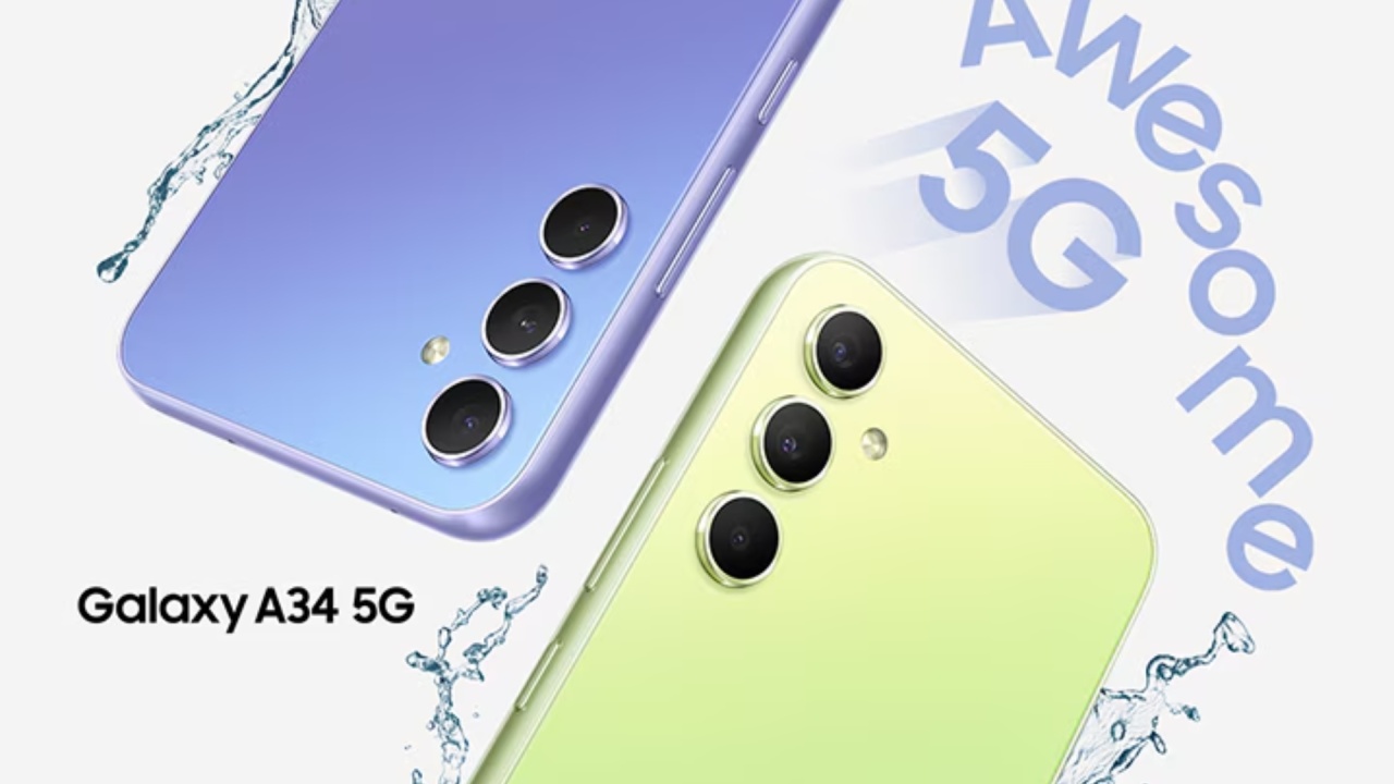 Galaxy A34 da Samsung