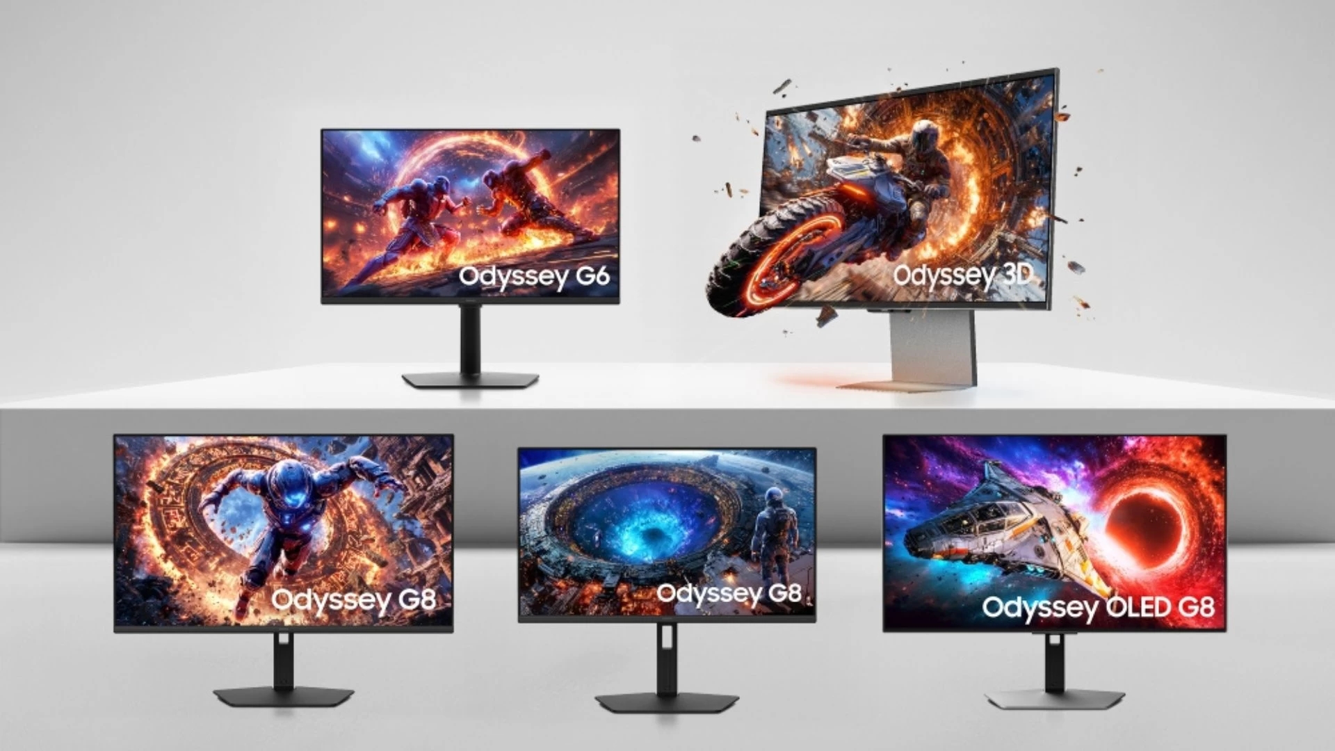 Monitores novos da Samsung