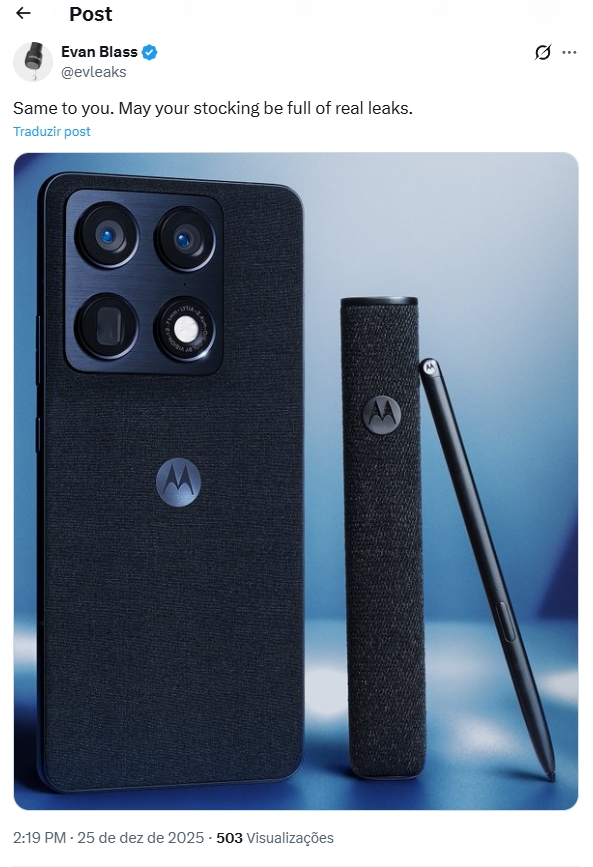 dispositivo misterioso da Motorola