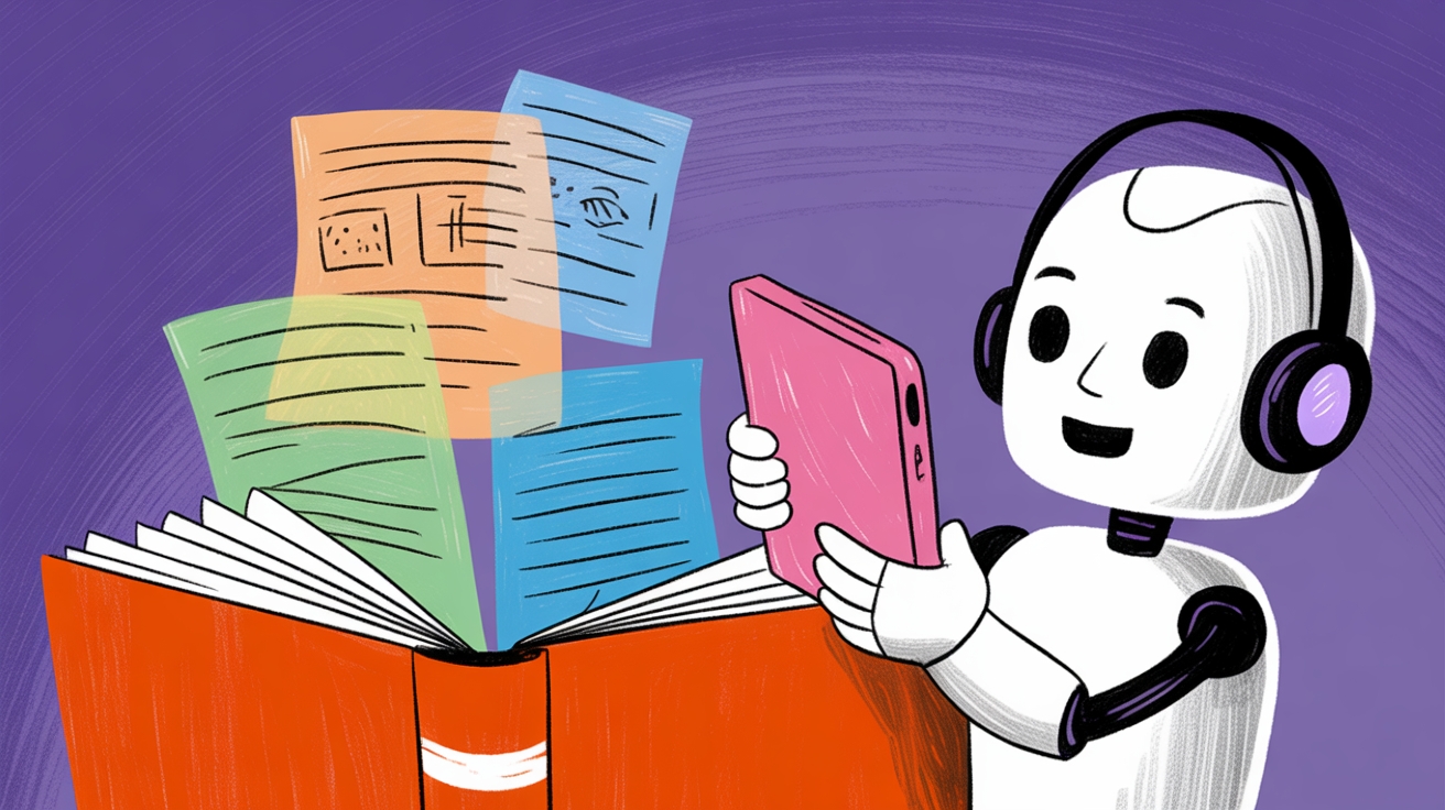 robot a mexer em documentos