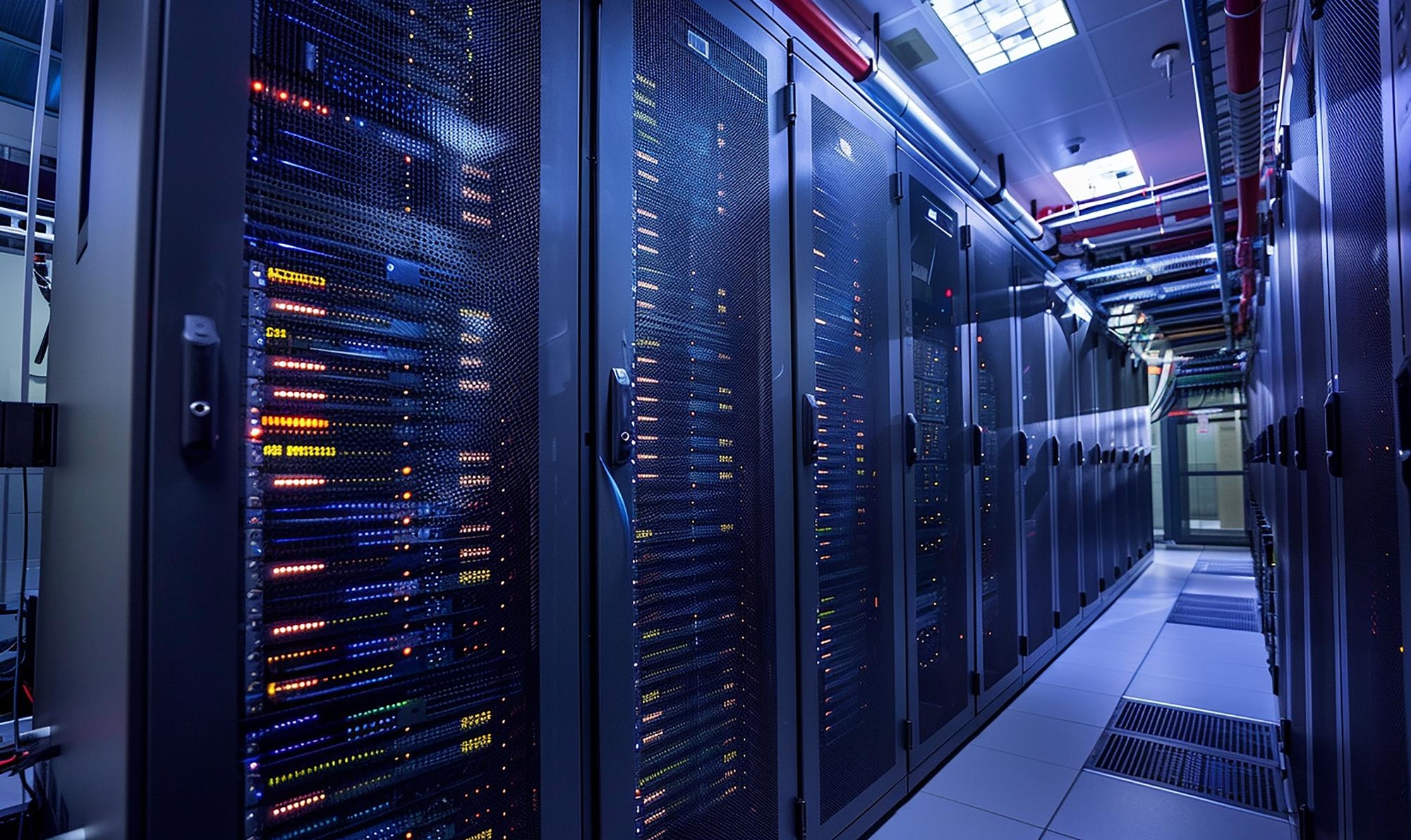 servidores em datacenter