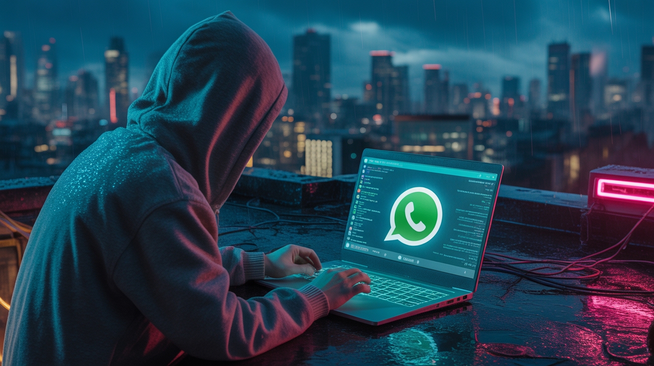 hacker a roubar conta do WhatsApp