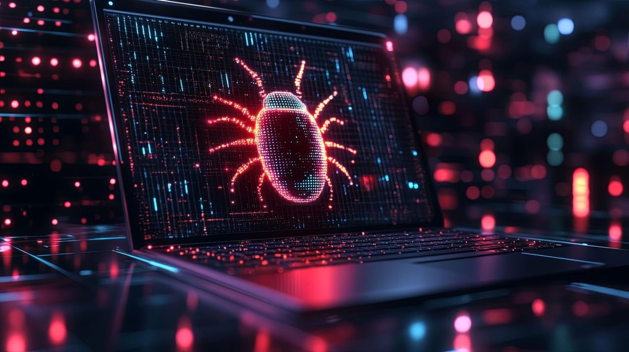 sistema infetado com malware