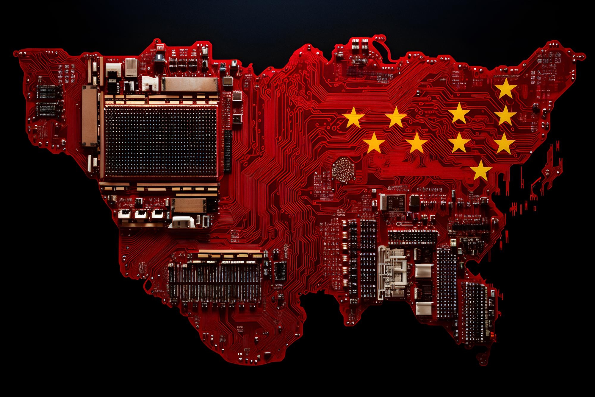 componentes digitais na China