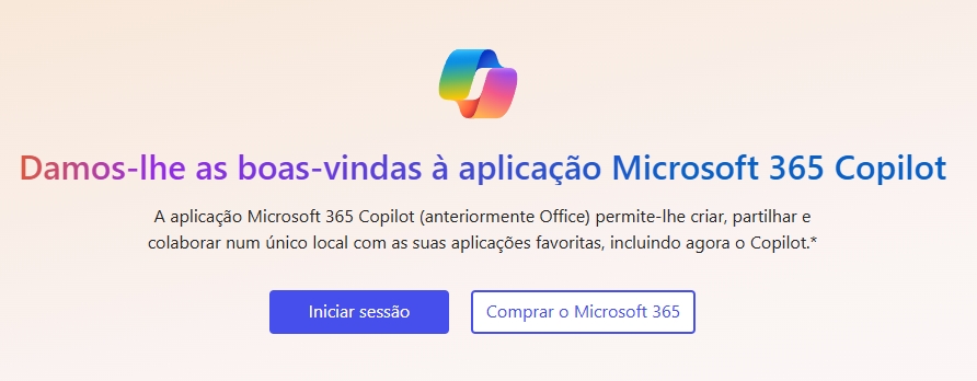 imagem do site do office