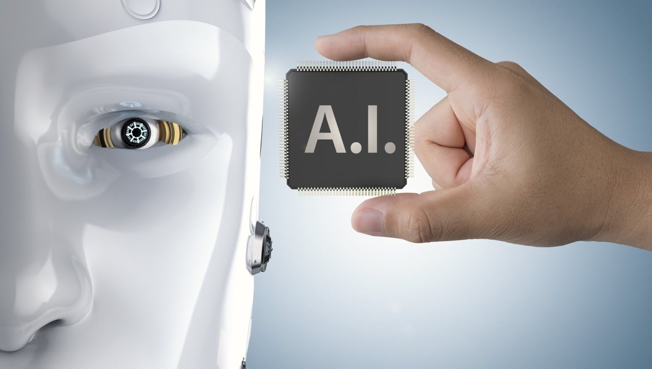 Robot a receber IA