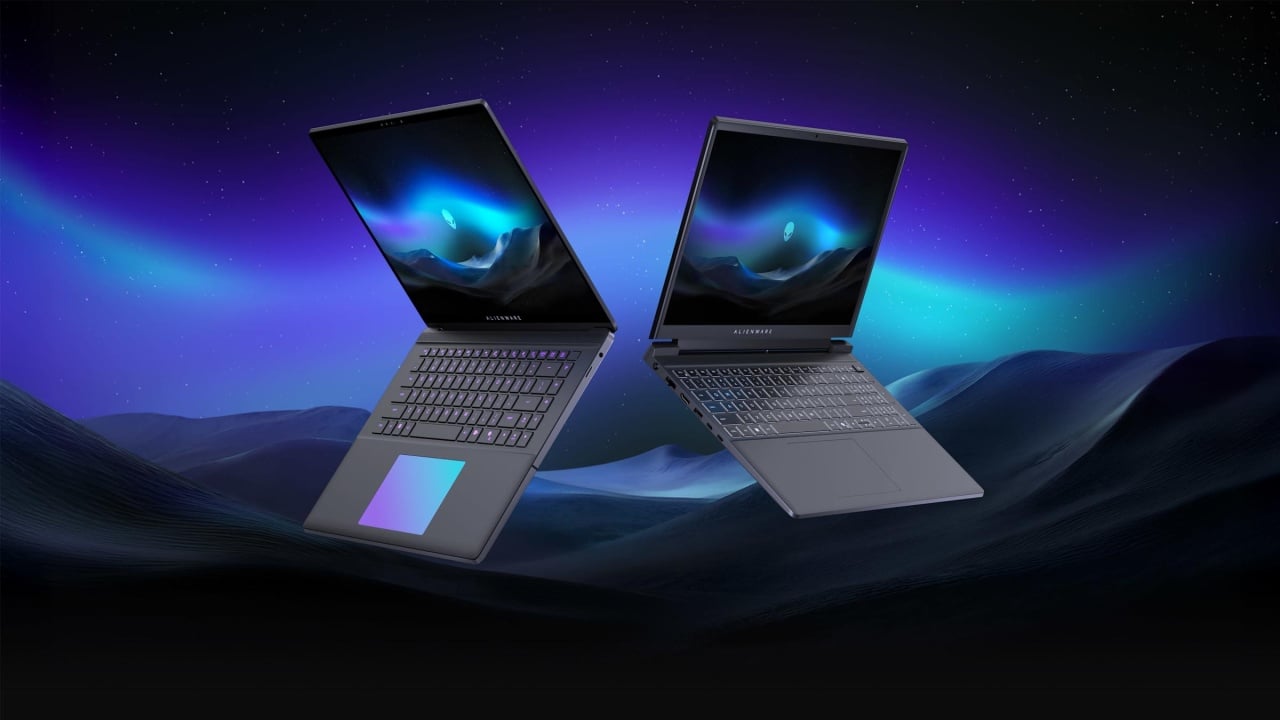 alienware novos portáteis