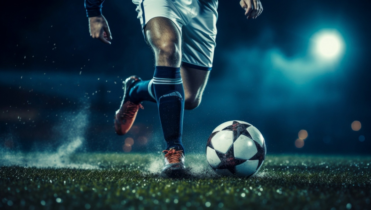 partida de futebol