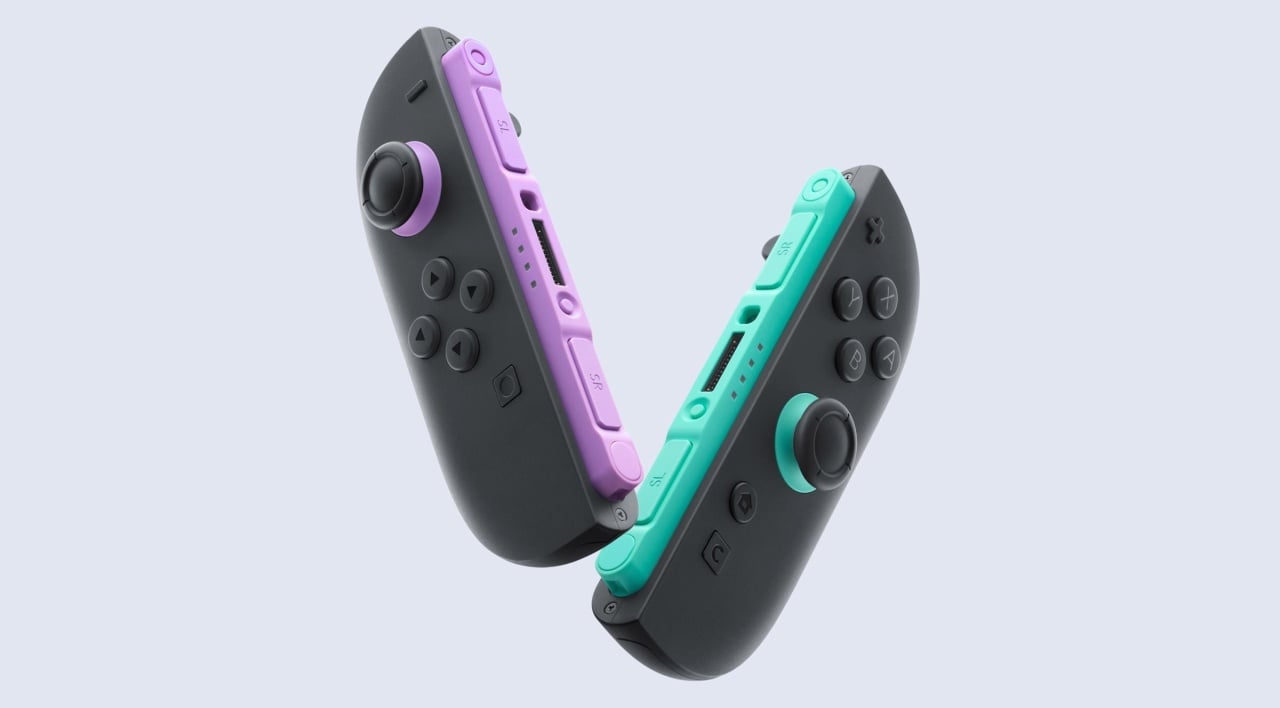 comandos da nintendo switch 2 com novas cores