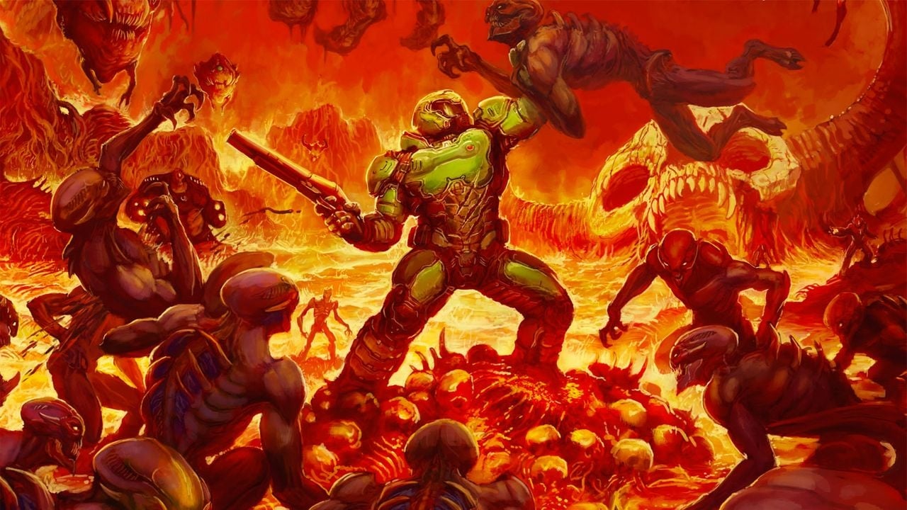 Doom imagem do jogo