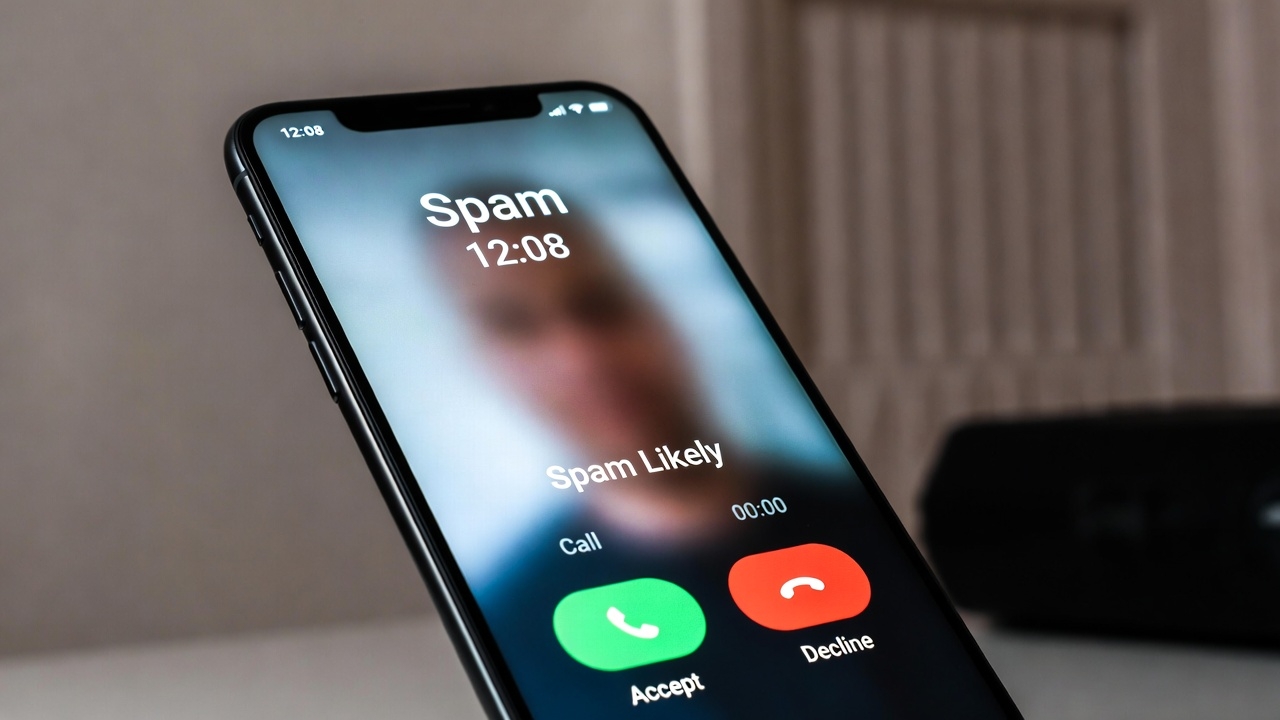 chamada de spam