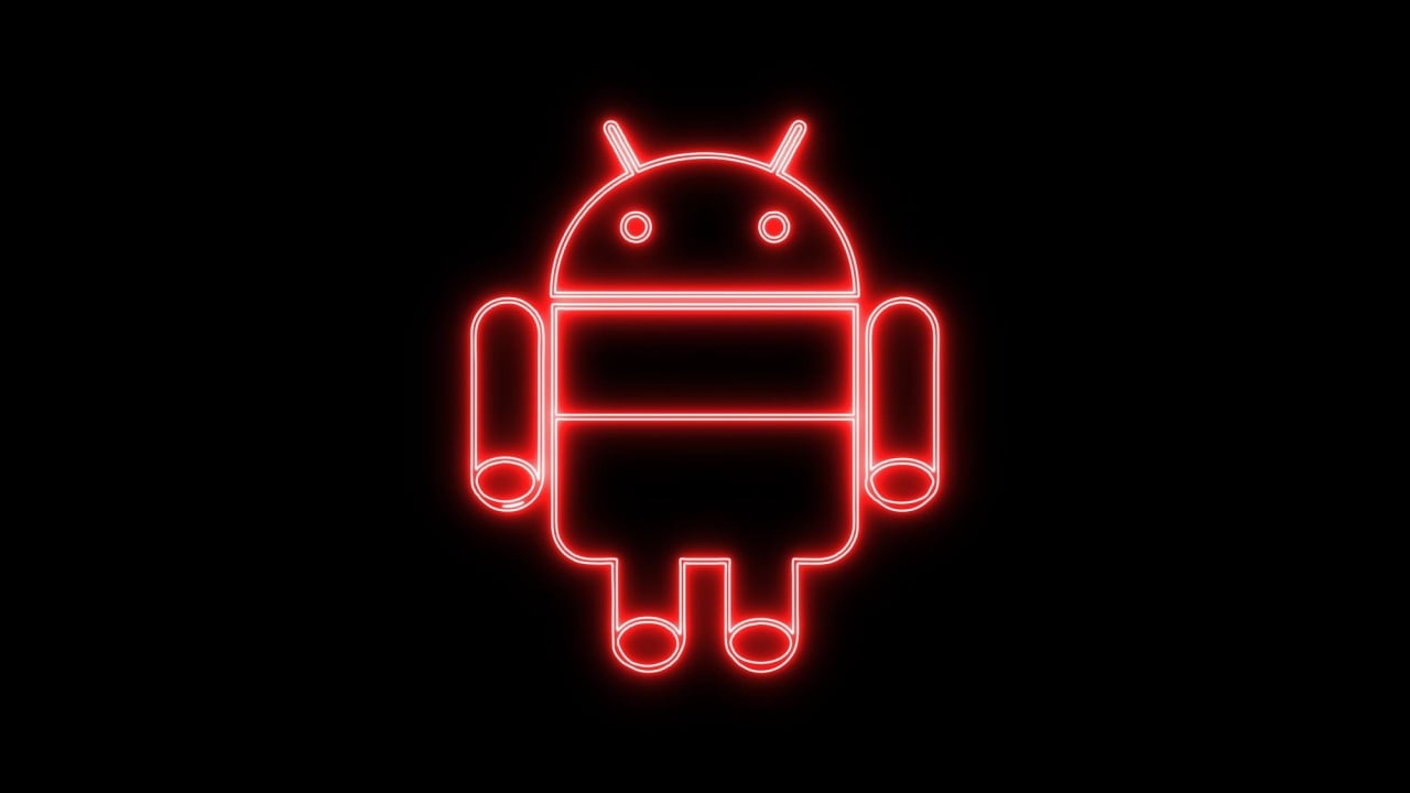 android vermelho