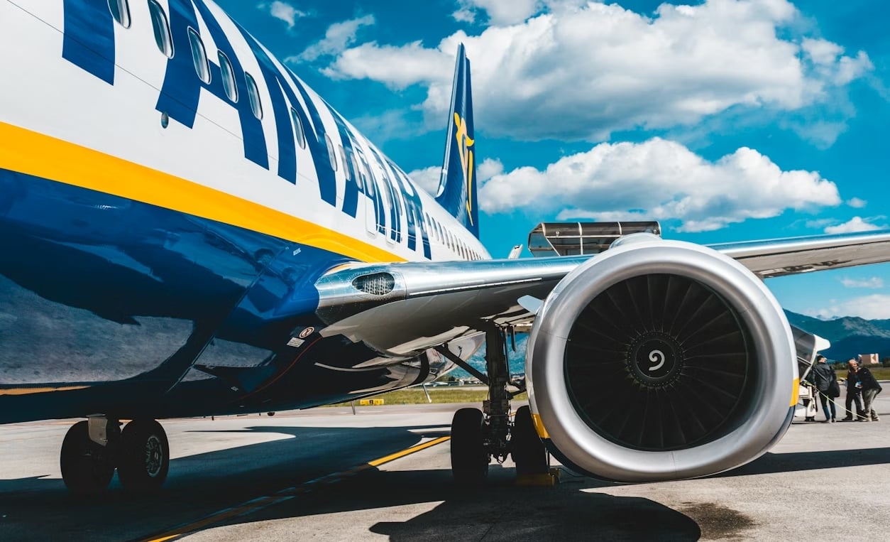 avião da Ryanair