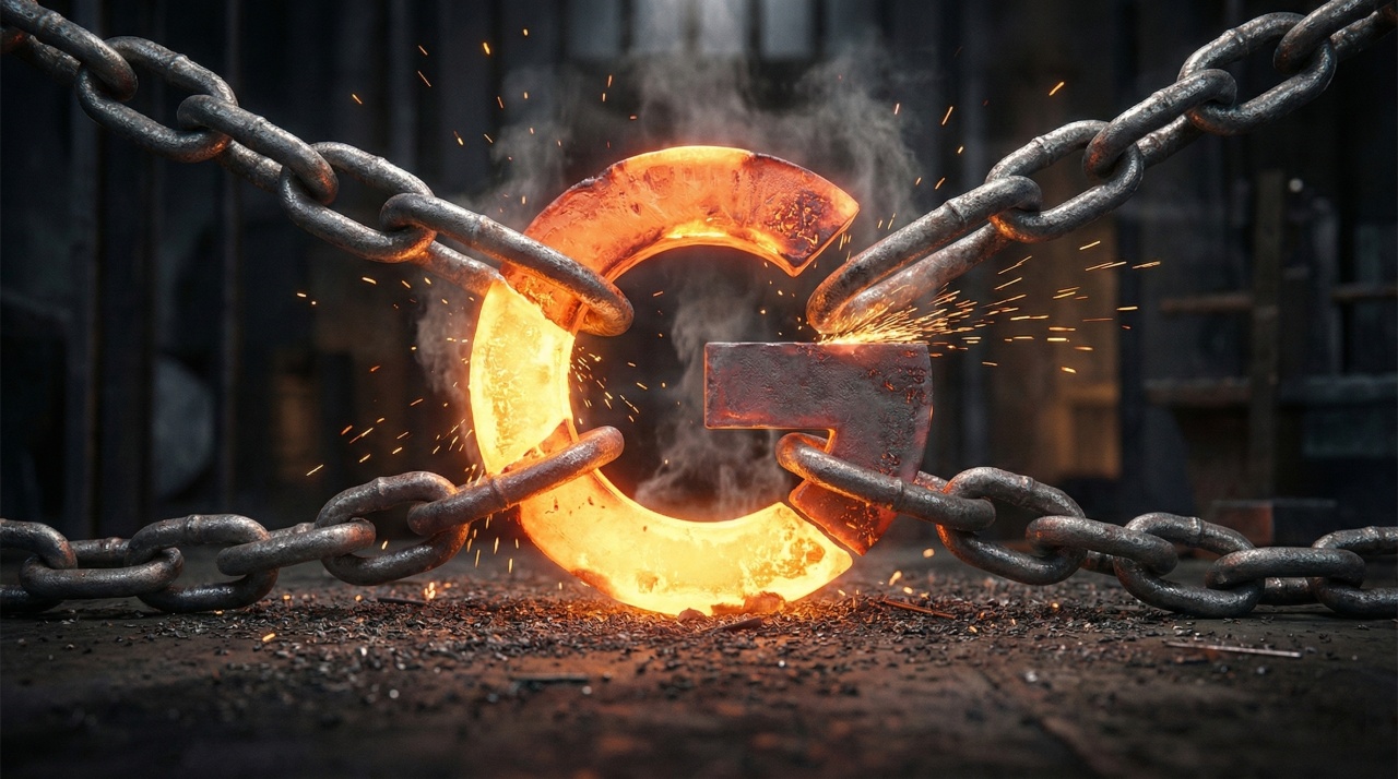 Google logo preso