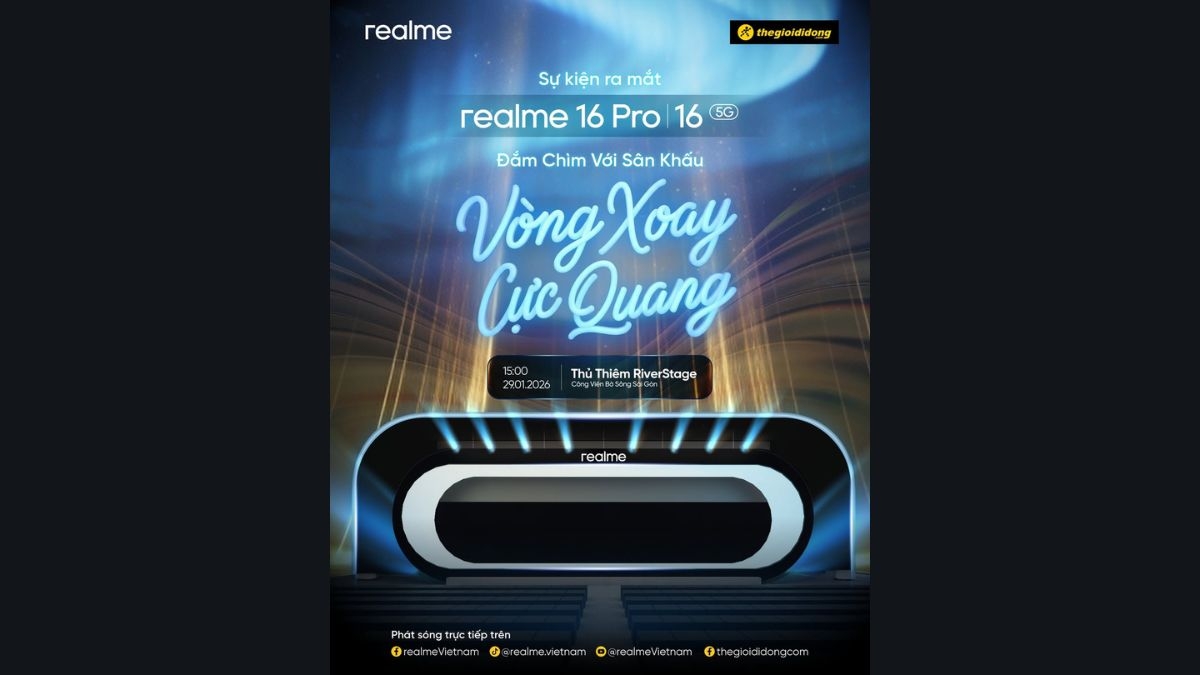 convite da Realme para lançamento de novo produto
