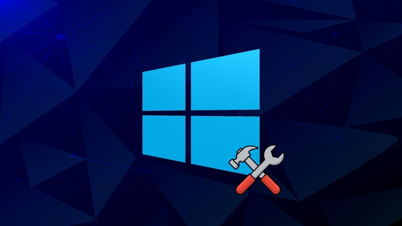 Windows 10 logo com correção