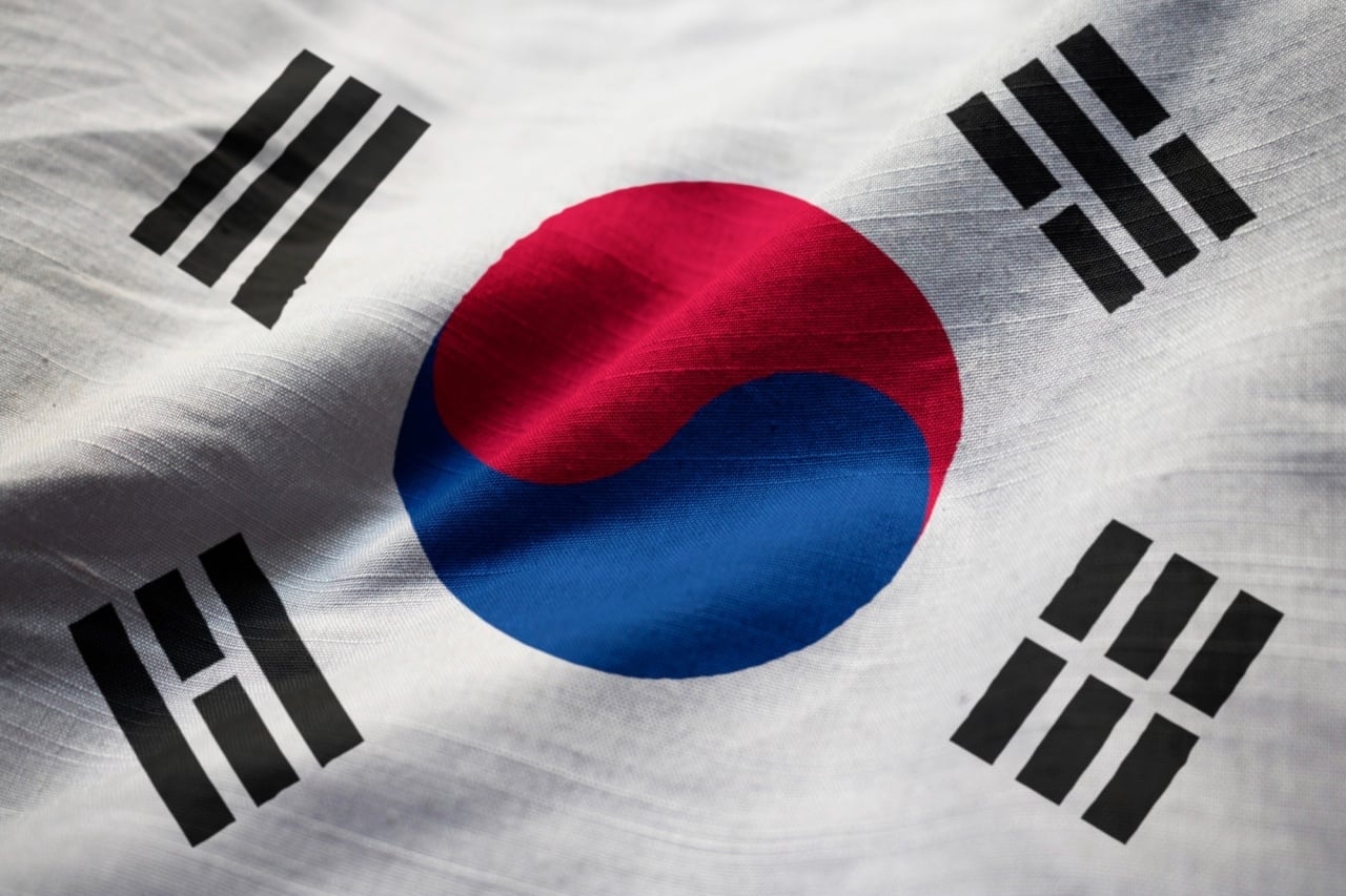 coreia do sul bandeira