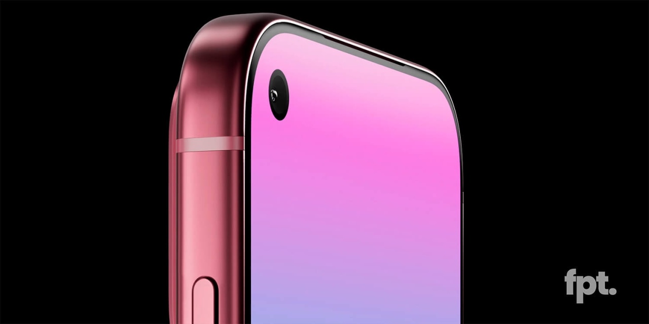 iPhone 18 com câmara na lateral