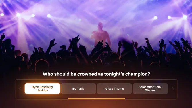 Votação no netflix
