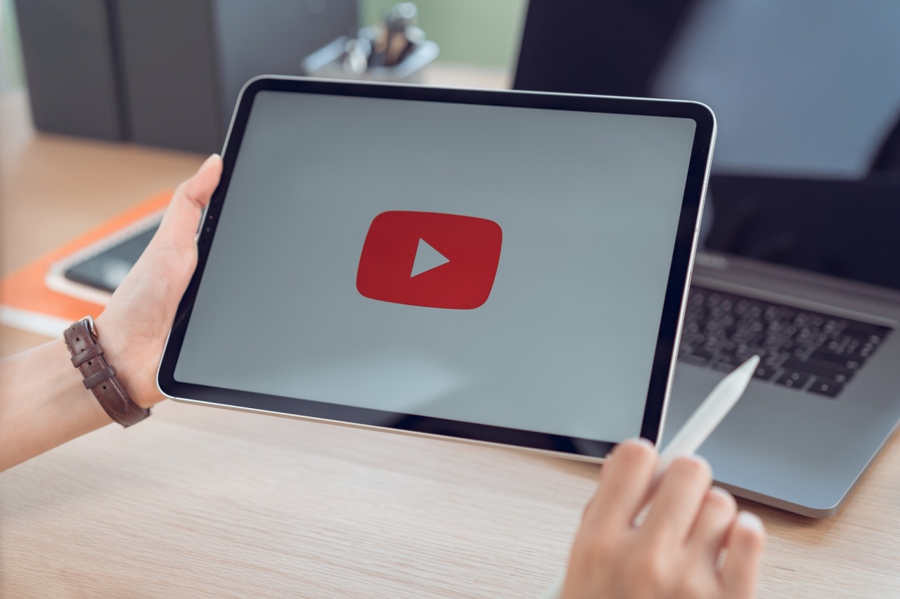 youtube em tablet