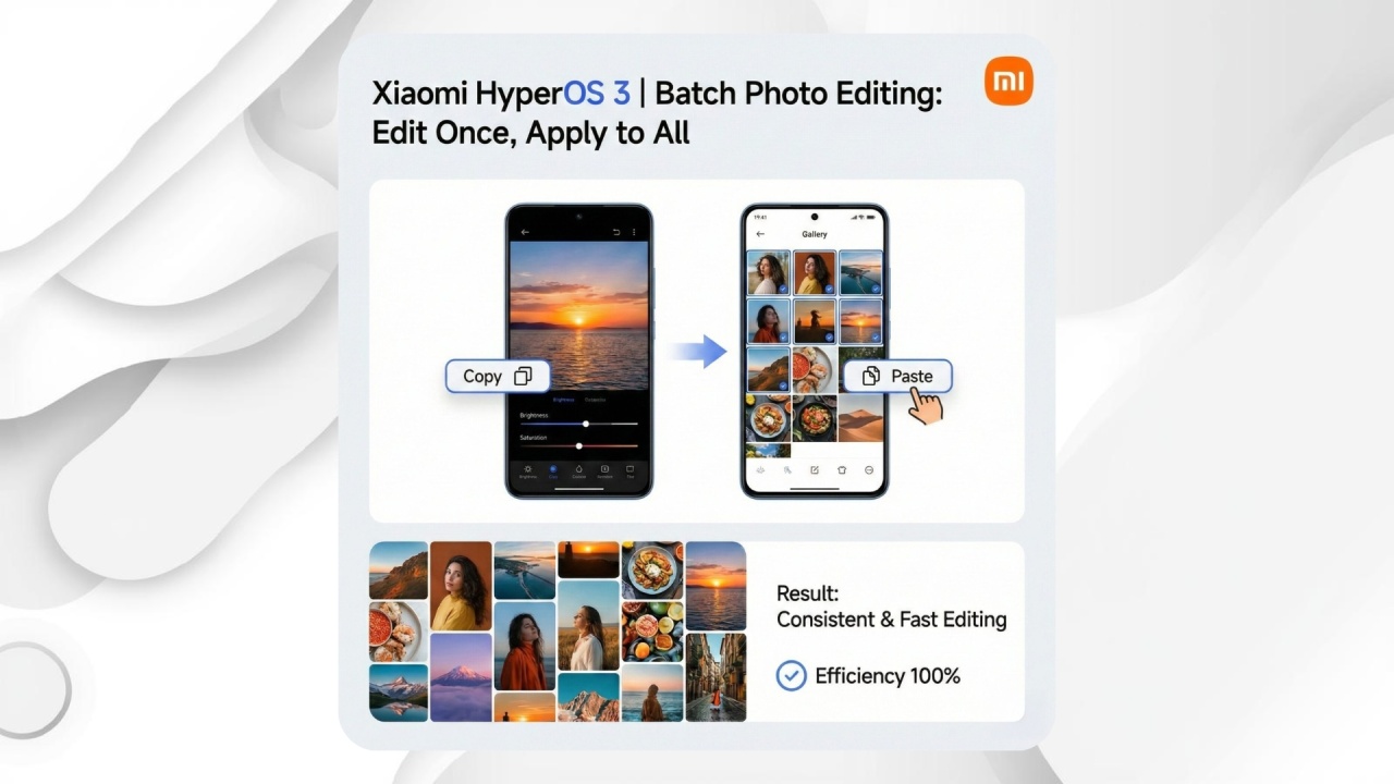 Editor de fotos do HyperOS 3
