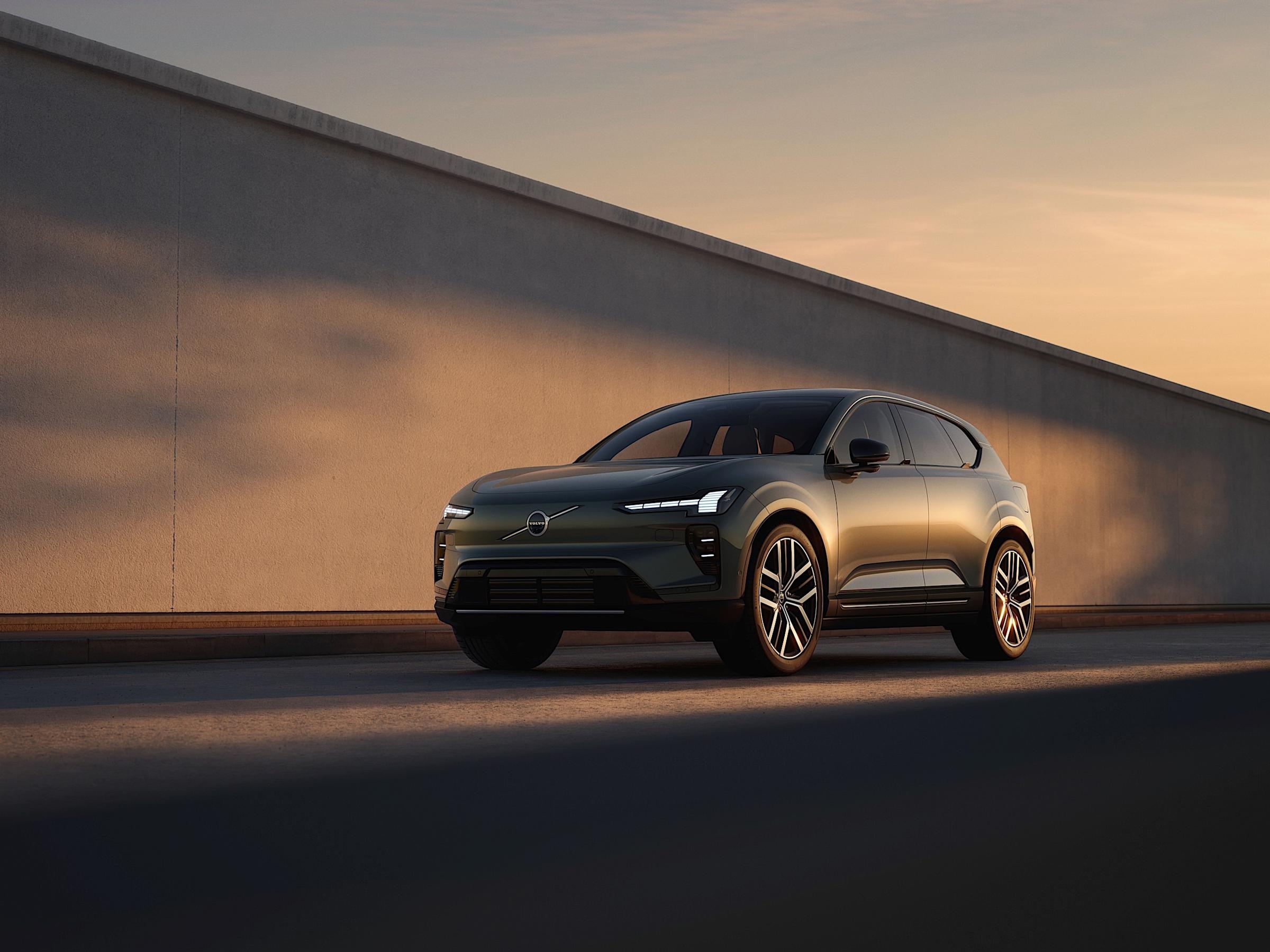 frontal do Volvo EX60