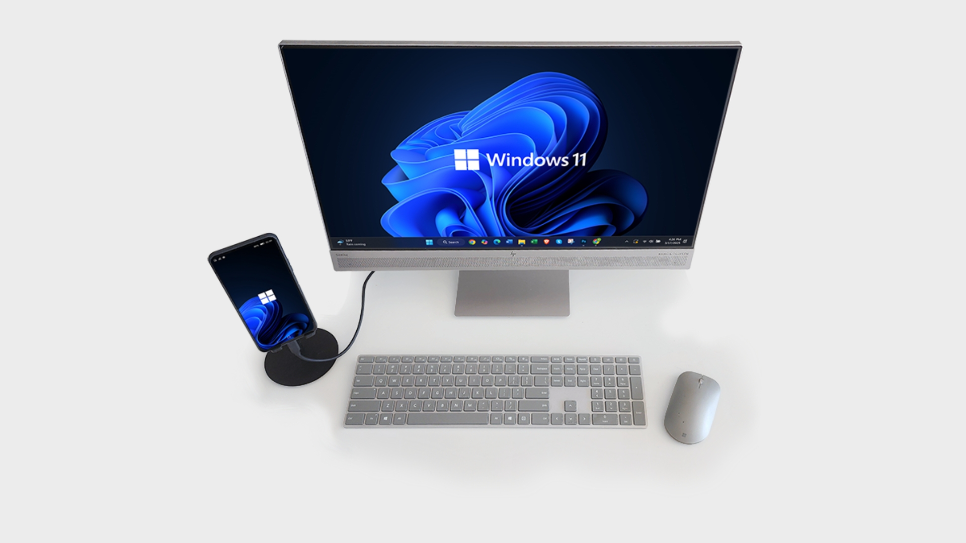 nexphone ligado com o windows 11