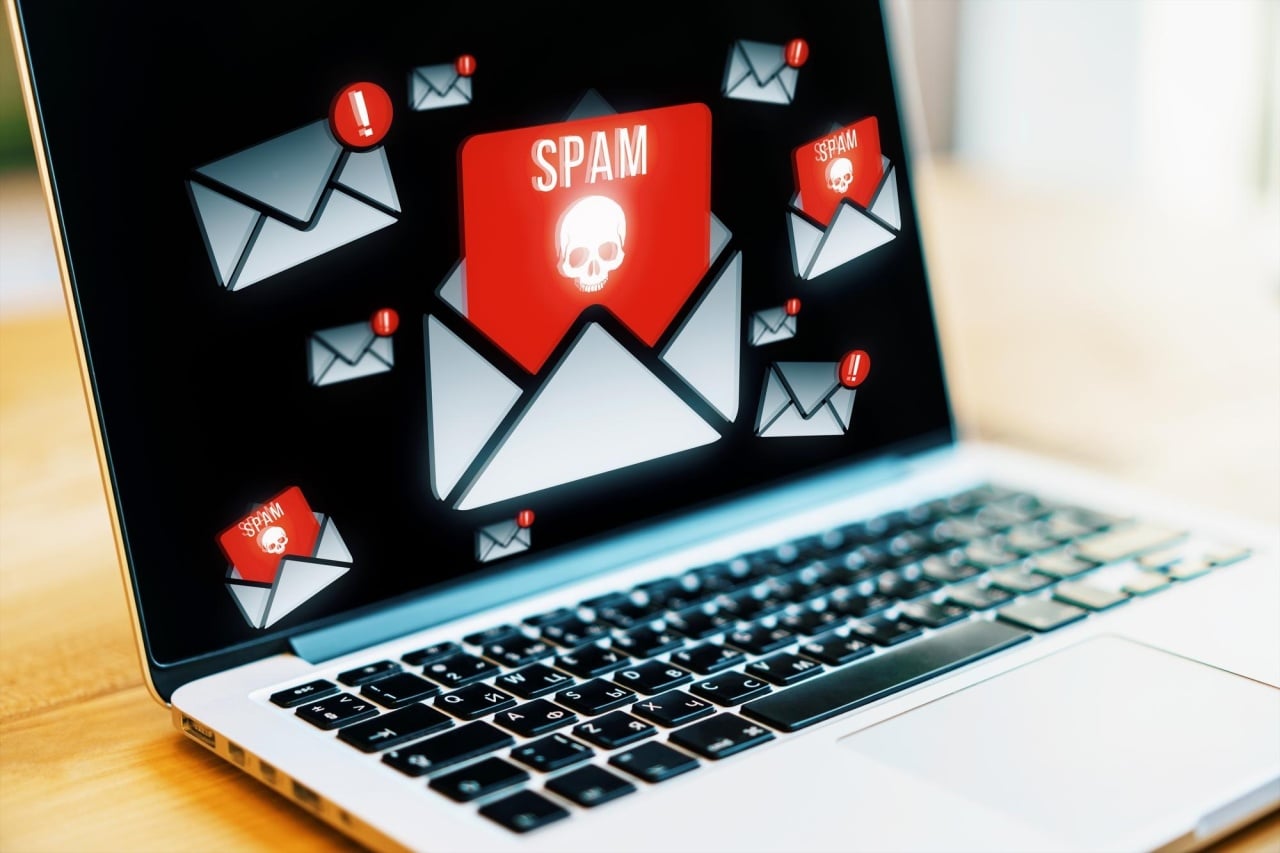 Spam em computador