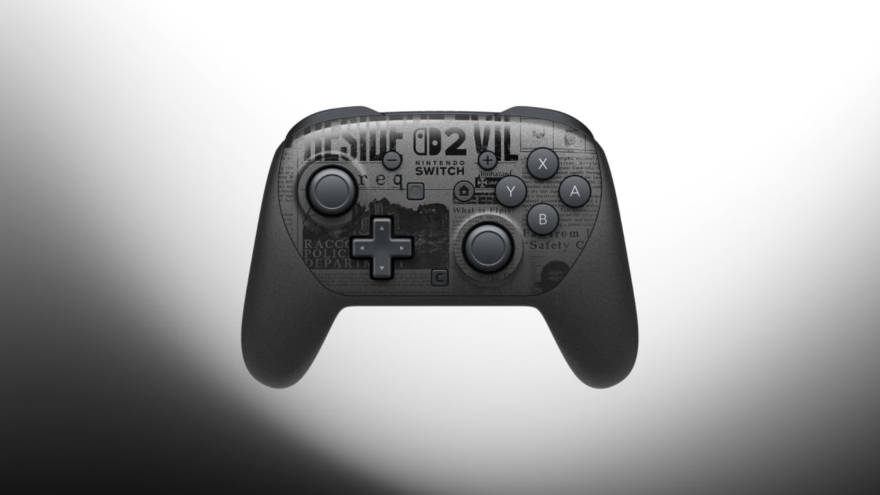 Nintendo Switch 2 comando edição especial Resident Evil