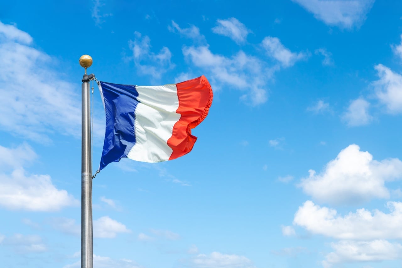 bandeira da frança