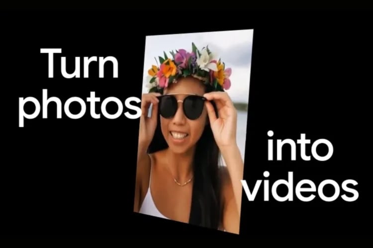 Google fotos transformar fotos em vídeos